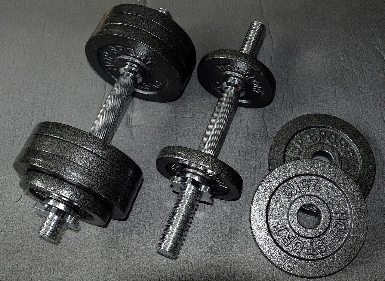 Barely-Used Dumbbell Set — photo 1 of 2